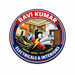 Best-electrical-and-interiors-Ravi-Kumar-Electricals-logo-in-patna-design